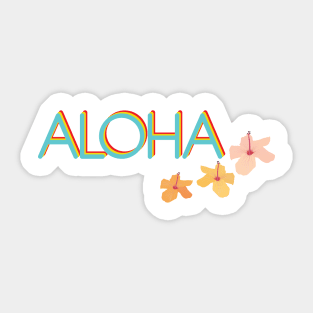 aloha Sticker